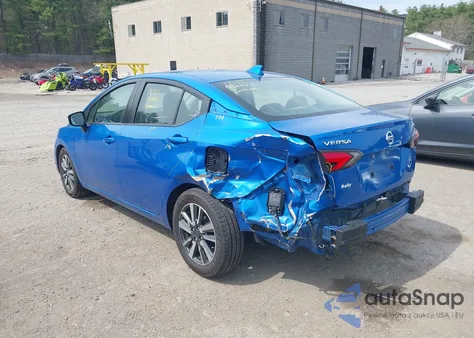 2021 Nissan Versa Sv Xtronic Cvt z USA, uszkodzony, nr VIN 3N1CN8EV5ML872963